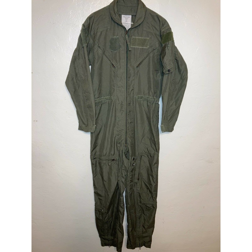 Airforce 38R Green Summer Flight Jumpsuit Military